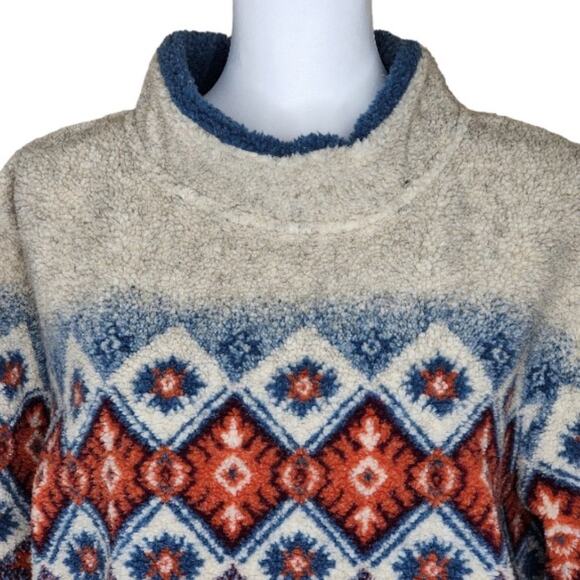 Cabela's Sherpa Fleece Mock Neck Sweater Size‎ XL - Picture 2 of 6